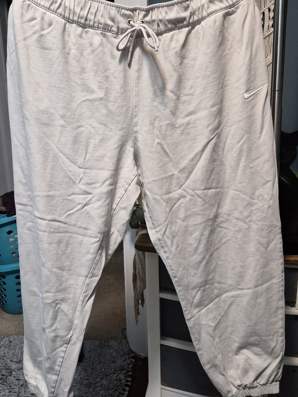Nike Drawstring Jogger In Cream Sz XL